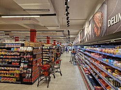 Grosser Supermarkt